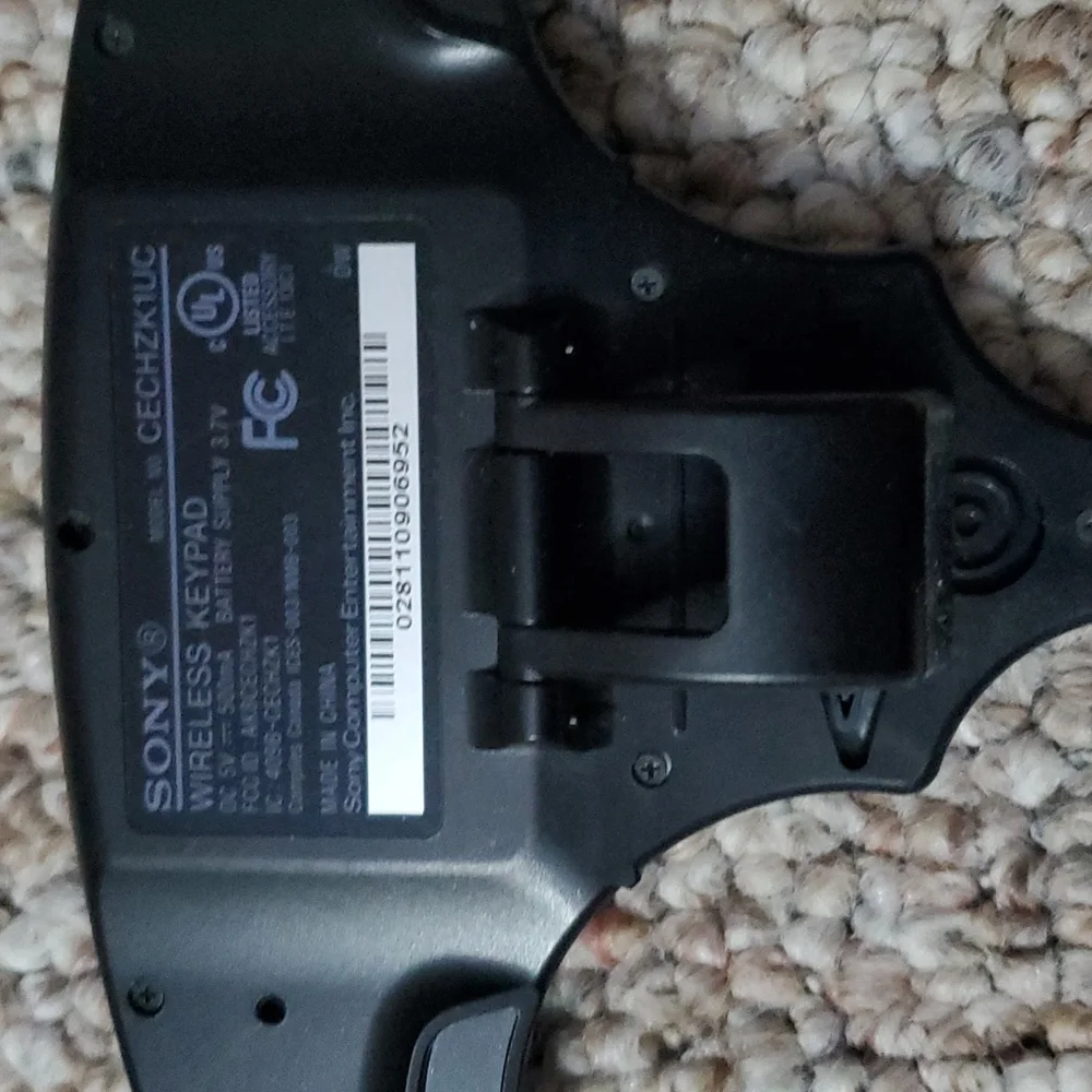 Sony wireless keypad for Playstation 3